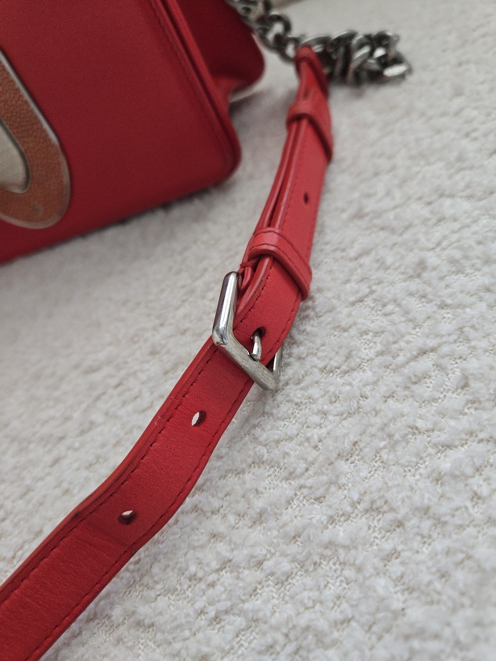 Christian Dior Mini Bag – Red Leather - Picture 14 of 15